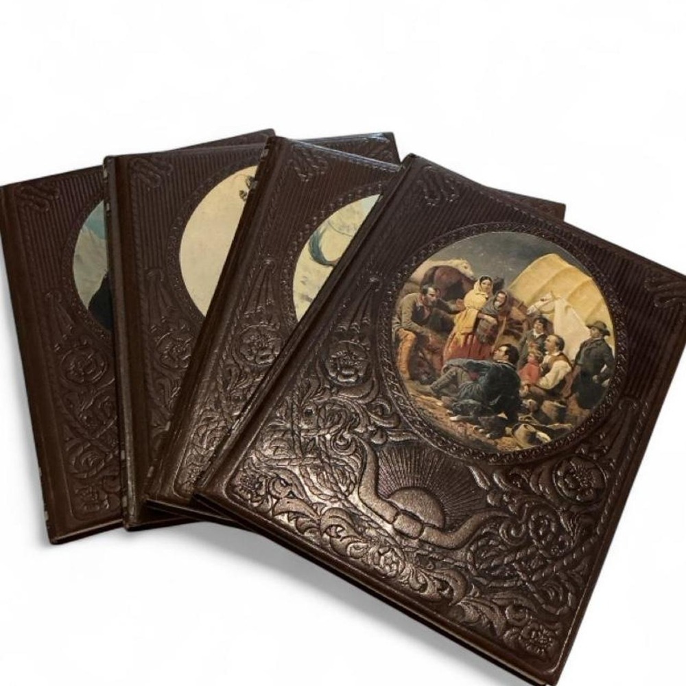 Time Life The Old West Books Set of 4 Brown Vintage Hardcover History